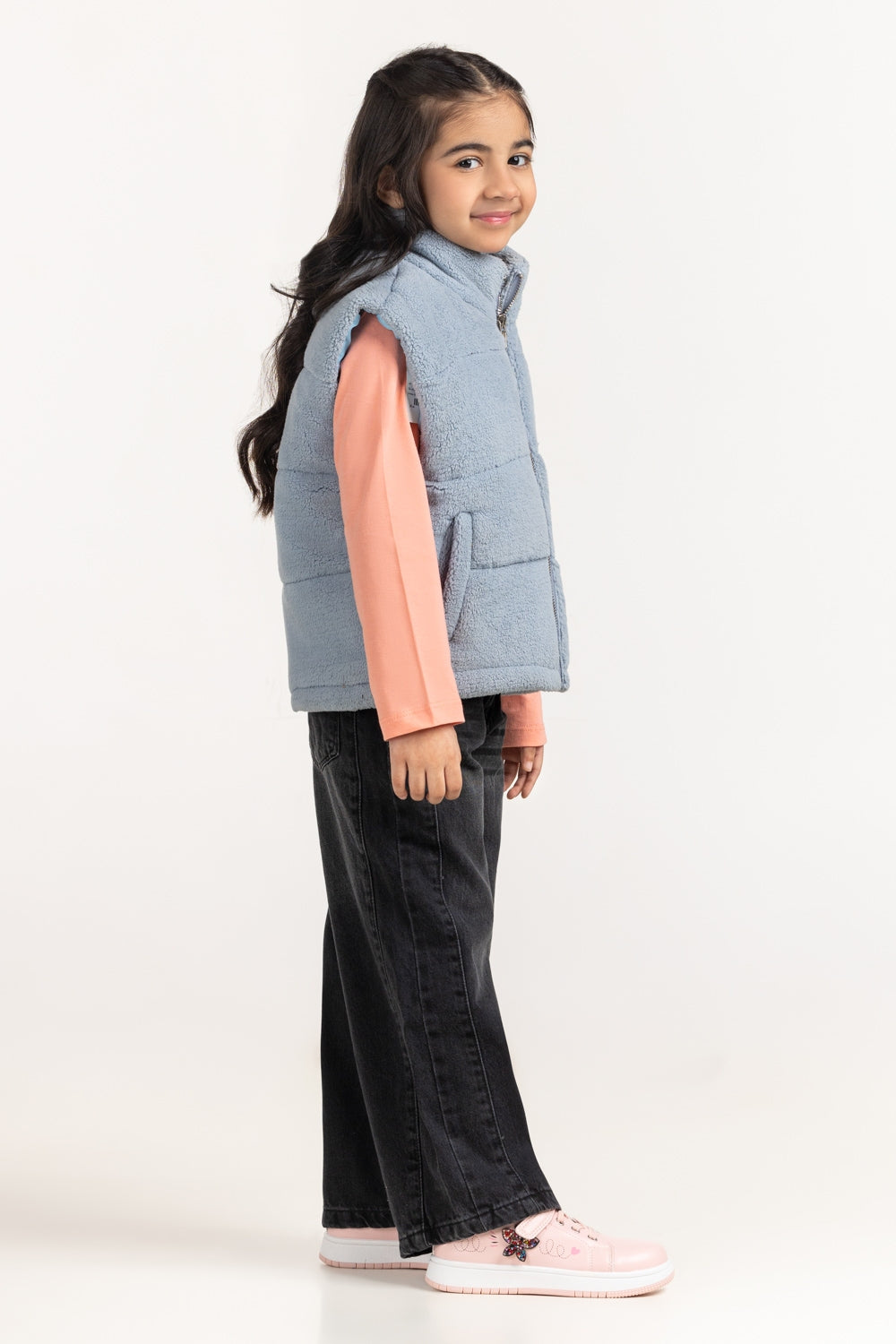 Toddler Girls Blended Jackets KG-JKT-WS24-106