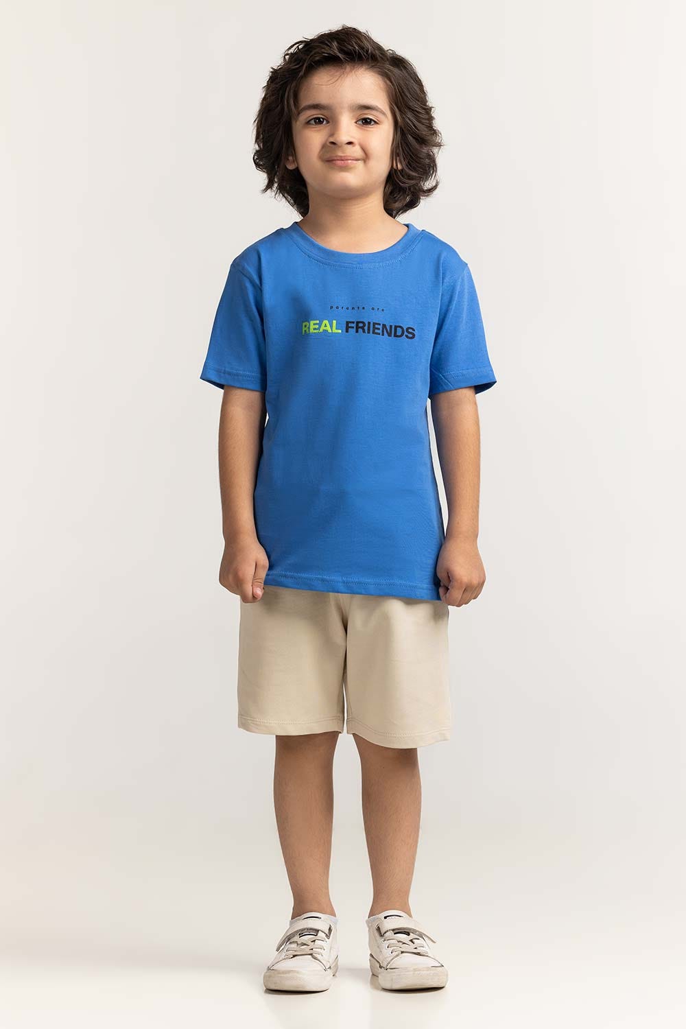 Toddler Boy Blue Printed Tee TB-TS-SS24-003