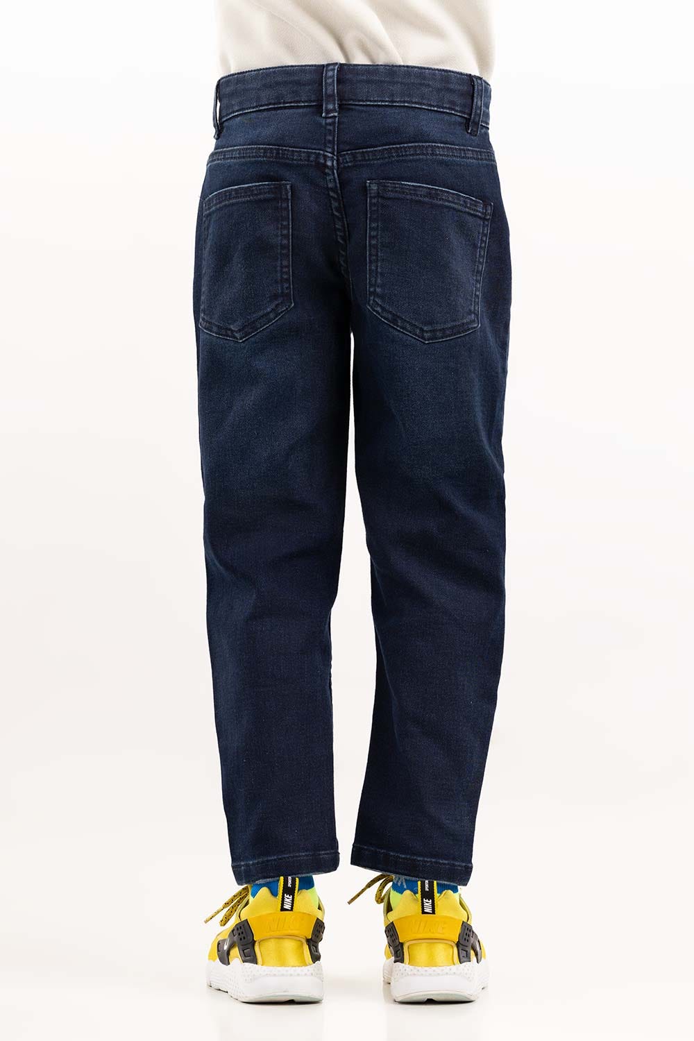Toddler Boy Dark Blue Jeans 224-321-011