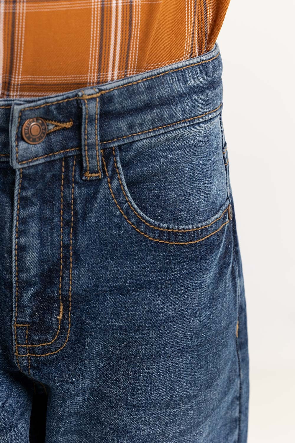 Toddler Boy Dark Blue Jeans 231-321-001 A