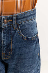 Toddler Boy Dark Blue Jeans 231-321-001 A