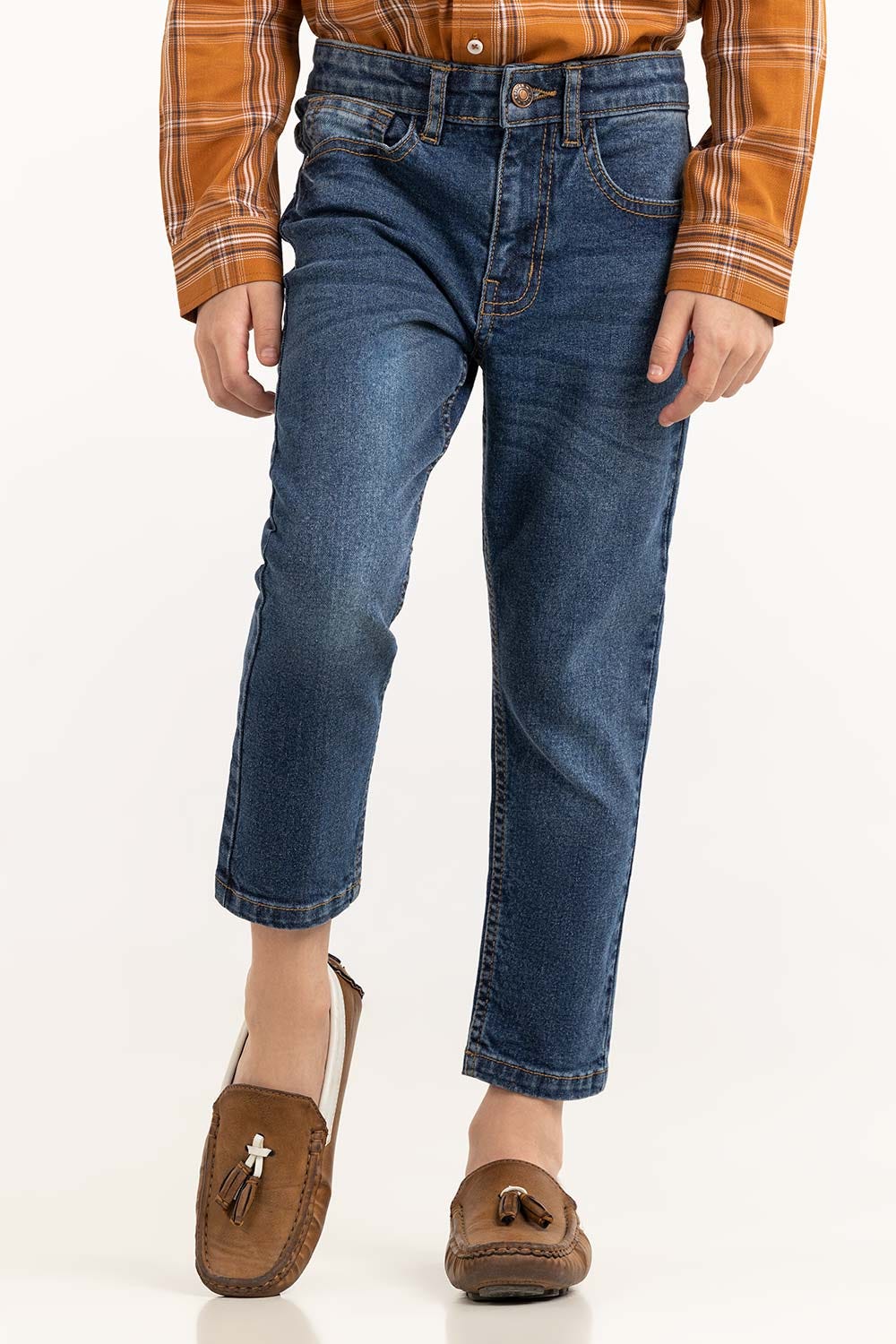 Toddler Boy Dark Blue Jeans 231-321-001 A