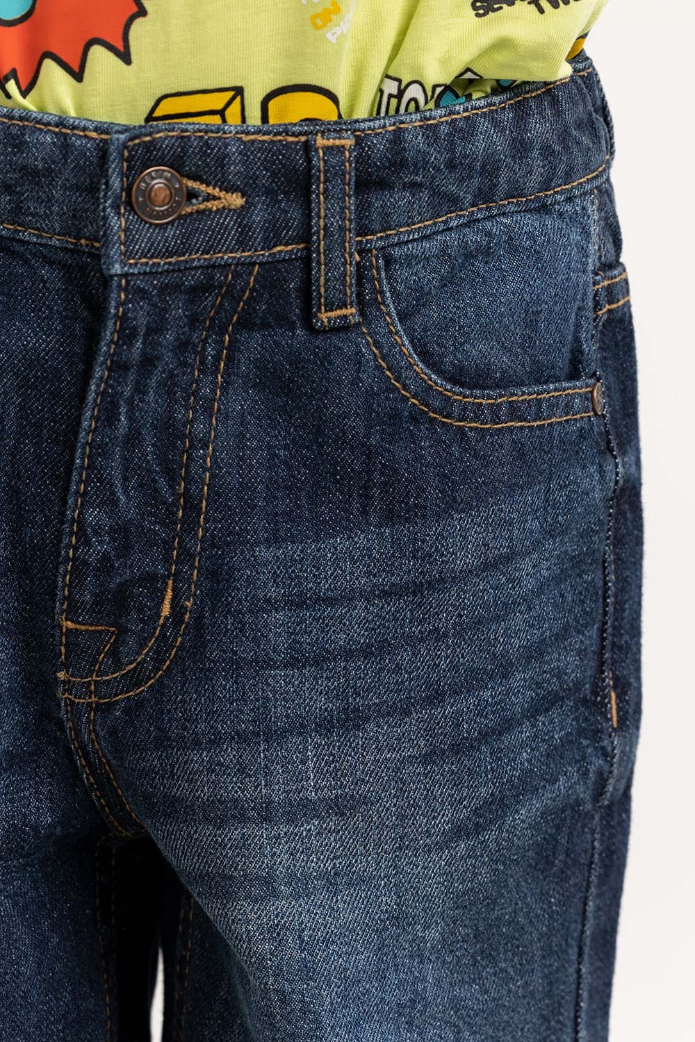 Toddler Boy Dark Blue Short 231-319-300 B