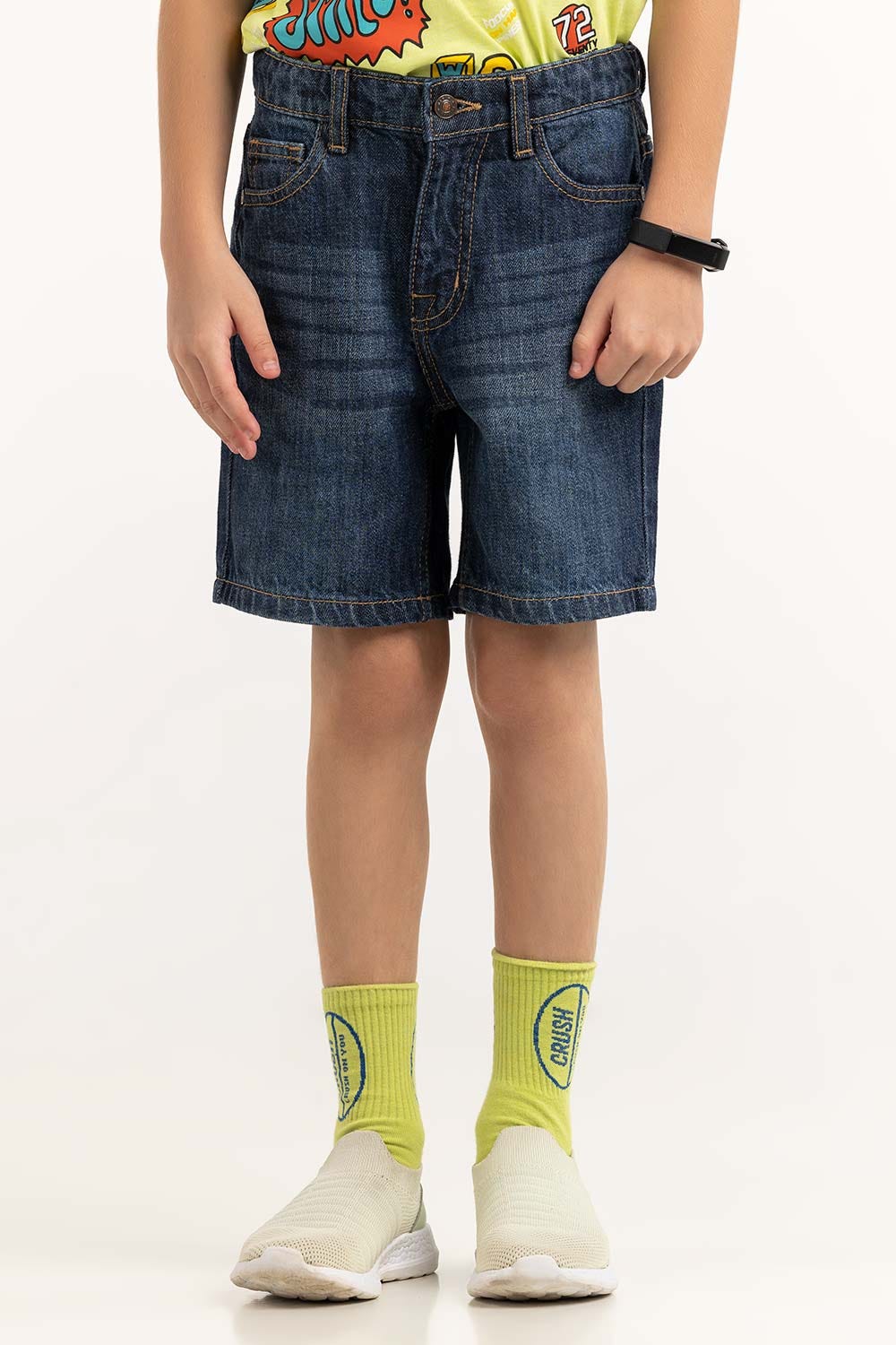 Toddler Boy Dark Blue Short 231-319-300 B