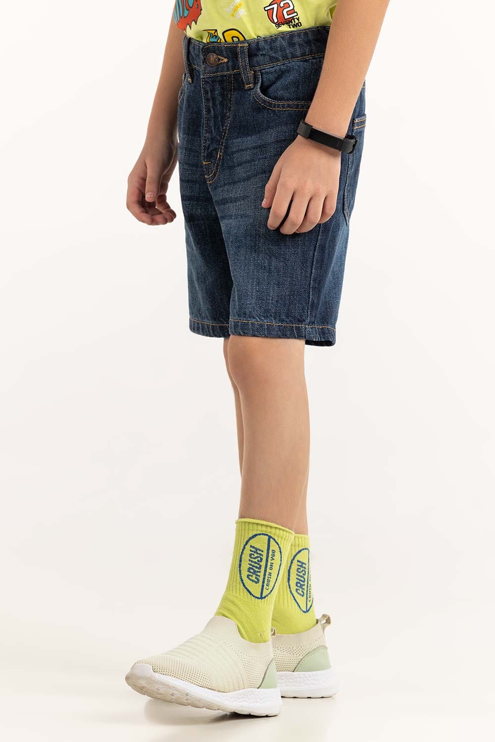Toddler Boy Dark Blue Short 231-319-300 B