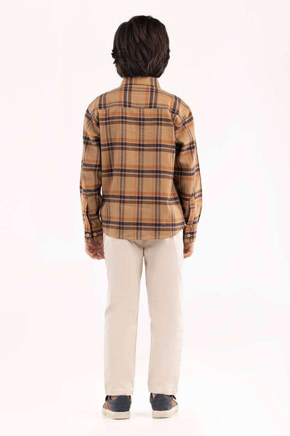 Toddler Boy Khaki Casual Shirt 224 -317-009