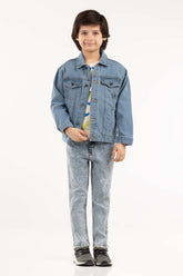 Toddler Boy Light Blue Jacket 224-310-044