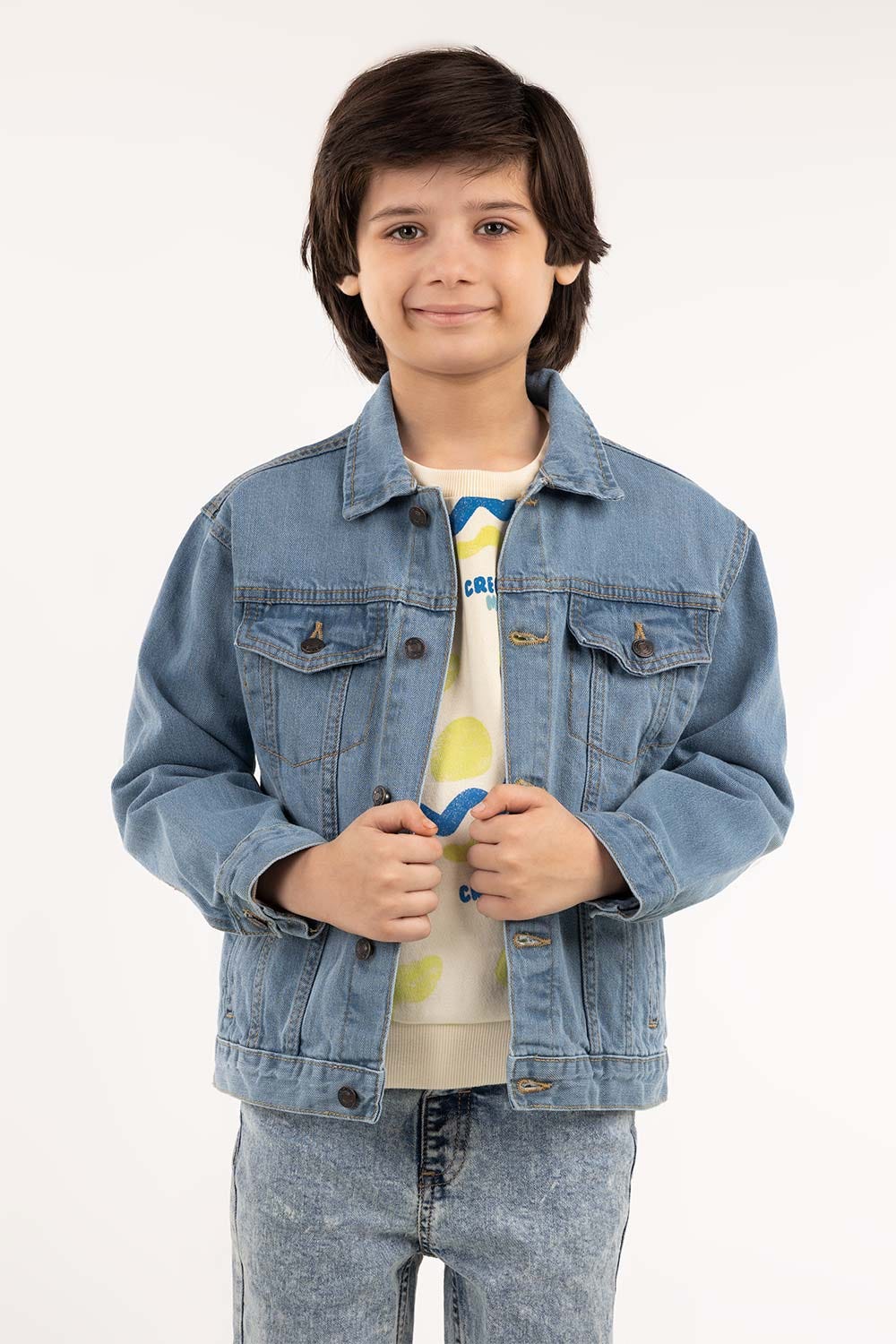 Toddler Boy Light Blue Jacket 224-310-044