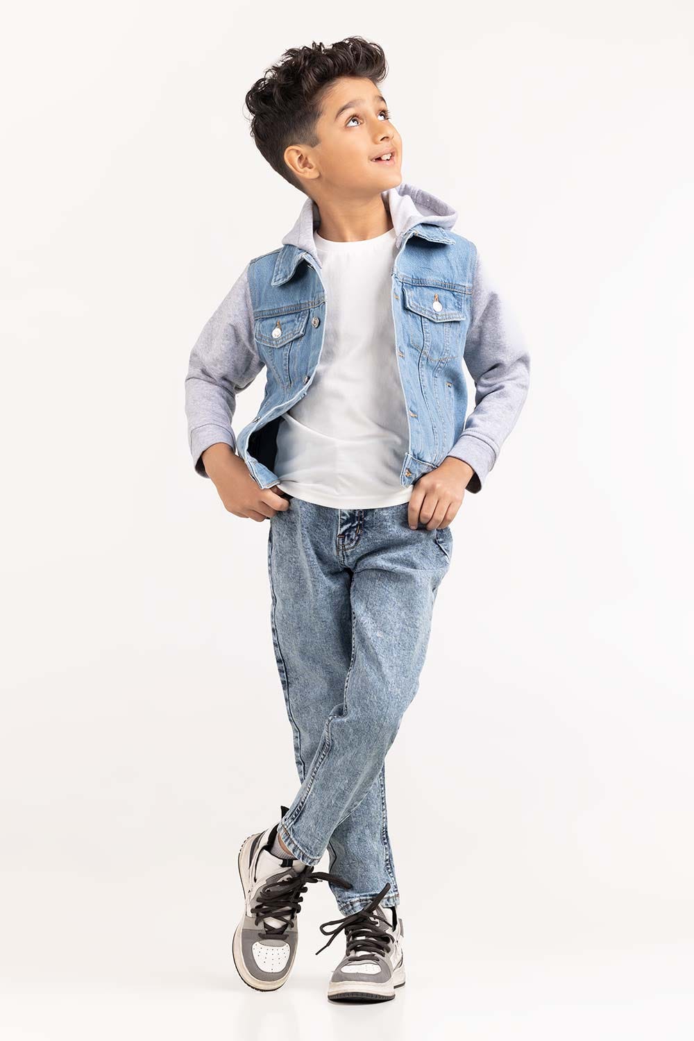 Toddler Boy Light Blue Denim Jacket 224-310-045