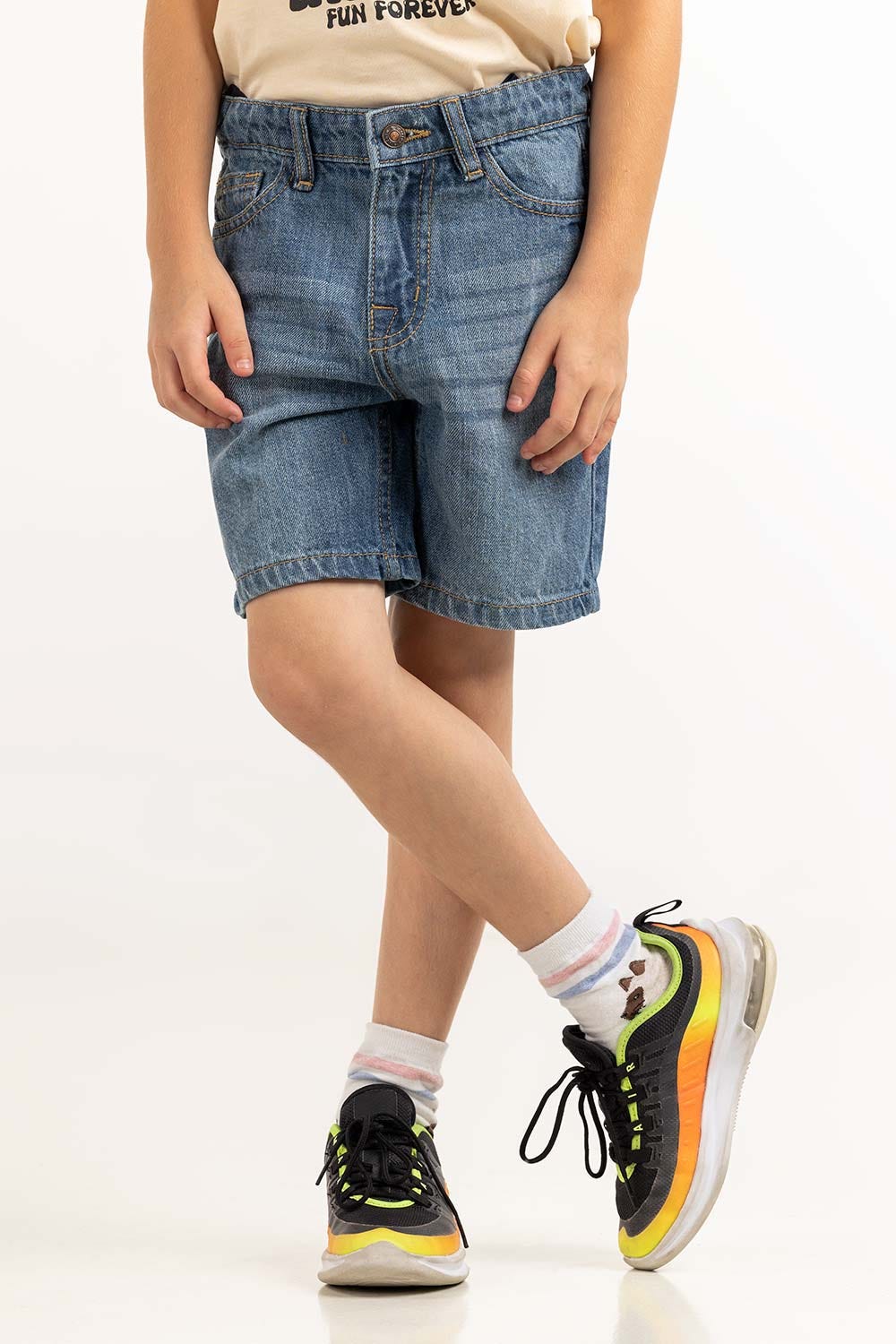 Toddler Boy Light Blue Short 231-319-300 A