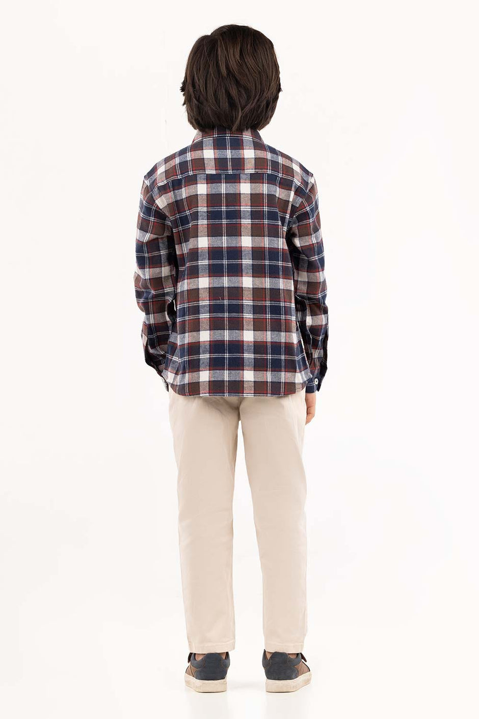 Toddler Boy Navy Casual Shirt 224-317-013