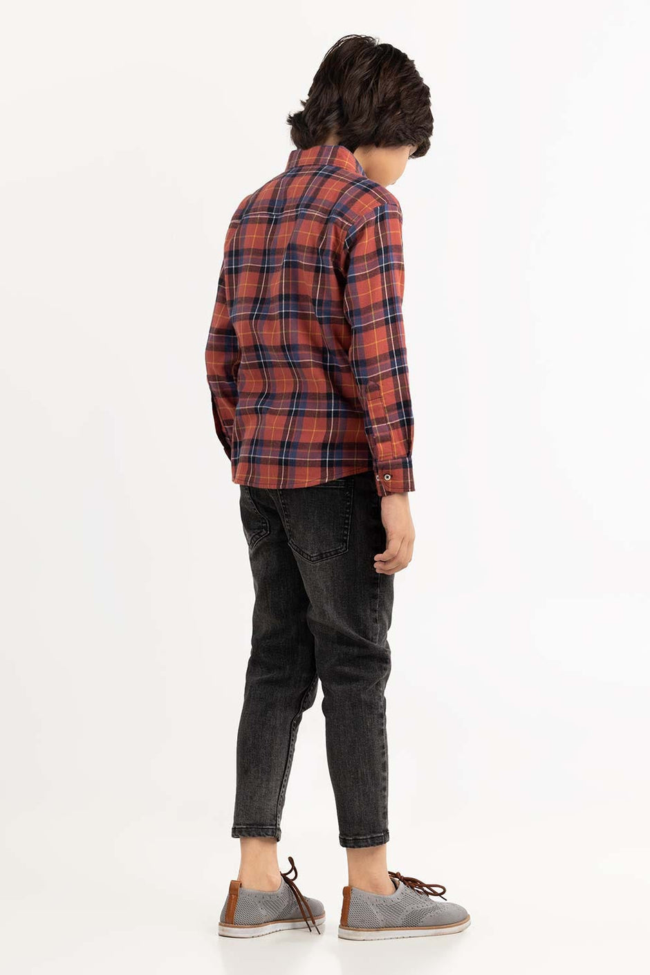 Toddler Boy Salmon Casual Shirt 224-317-014
