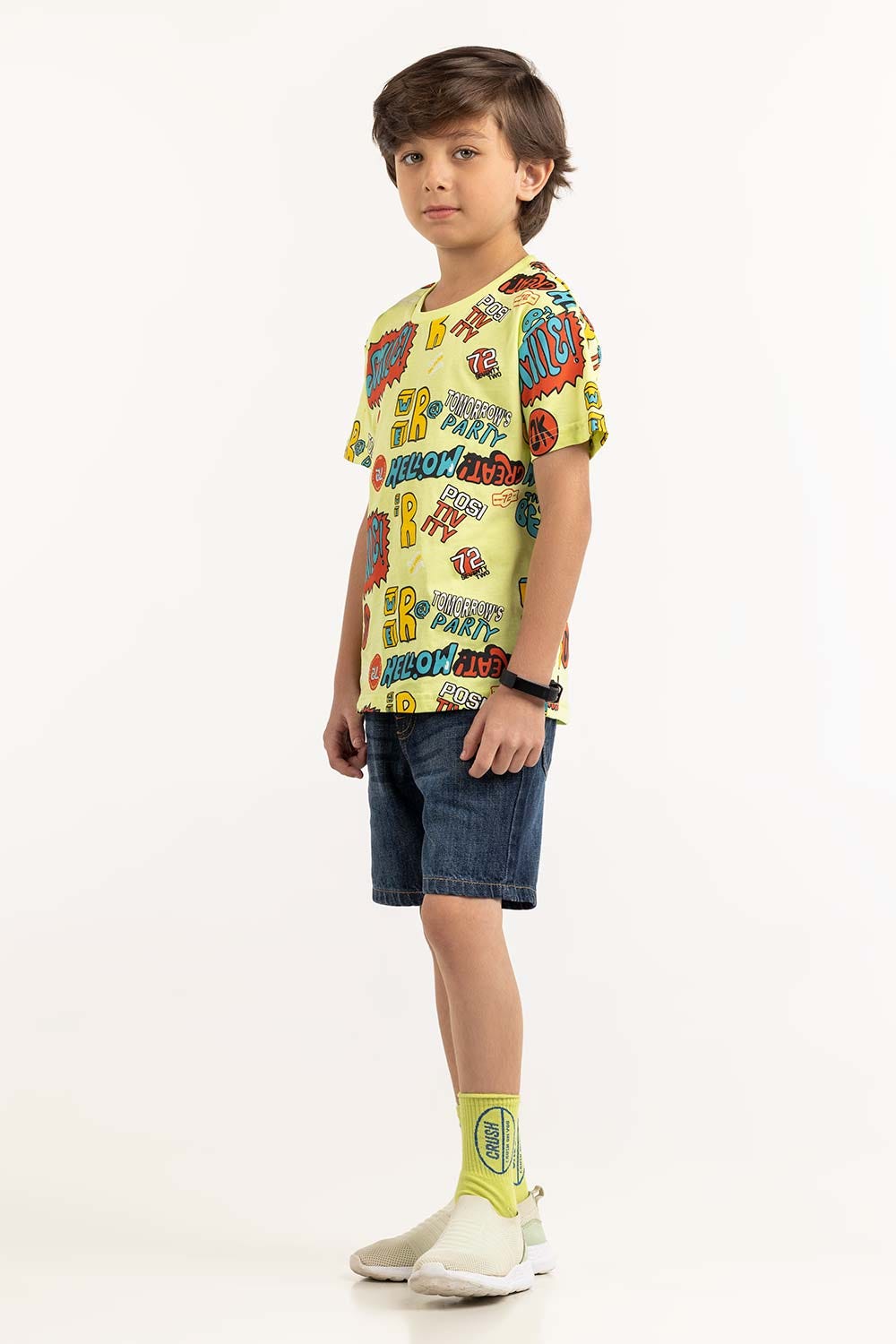 Toddler Boy Sun Lime T-Shirt 231-513-031