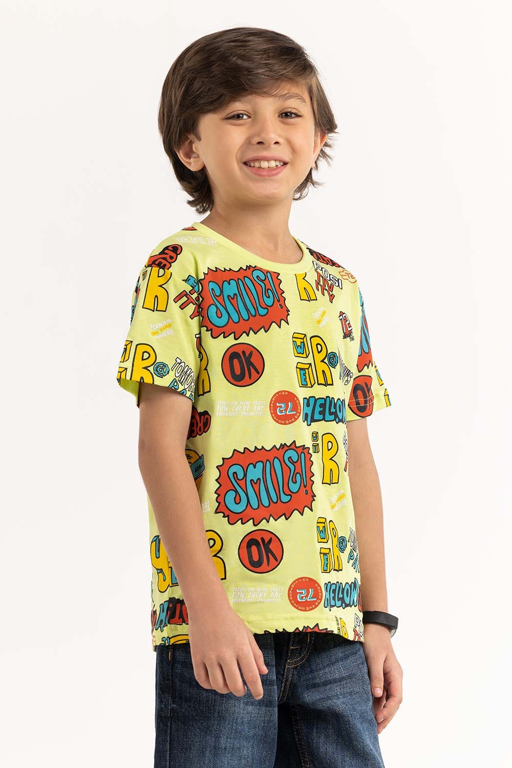 Toddler Boy Sun Lime T-Shirt 231-513-031