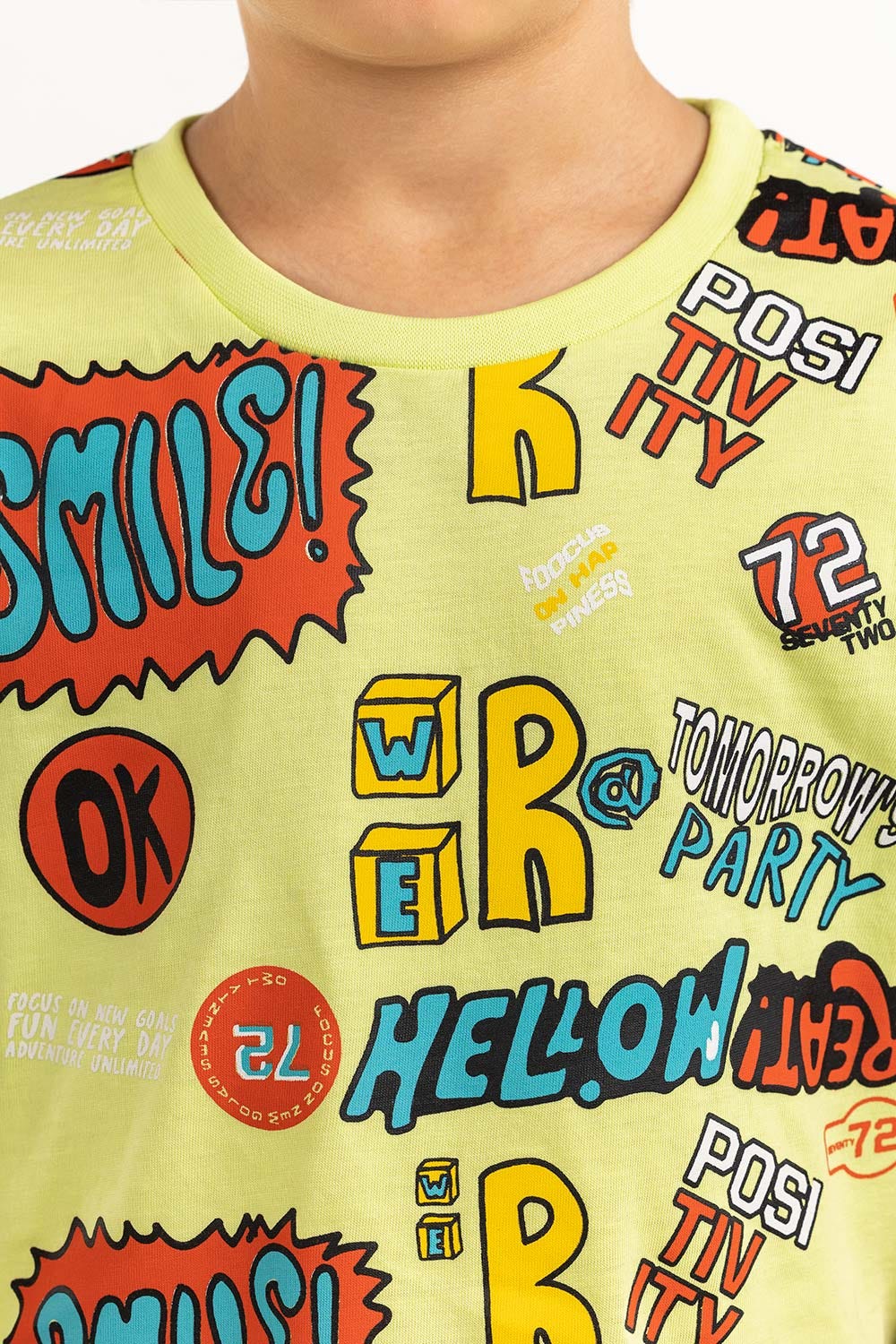 Toddler Boy Sun Lime T-Shirt 231-513-031