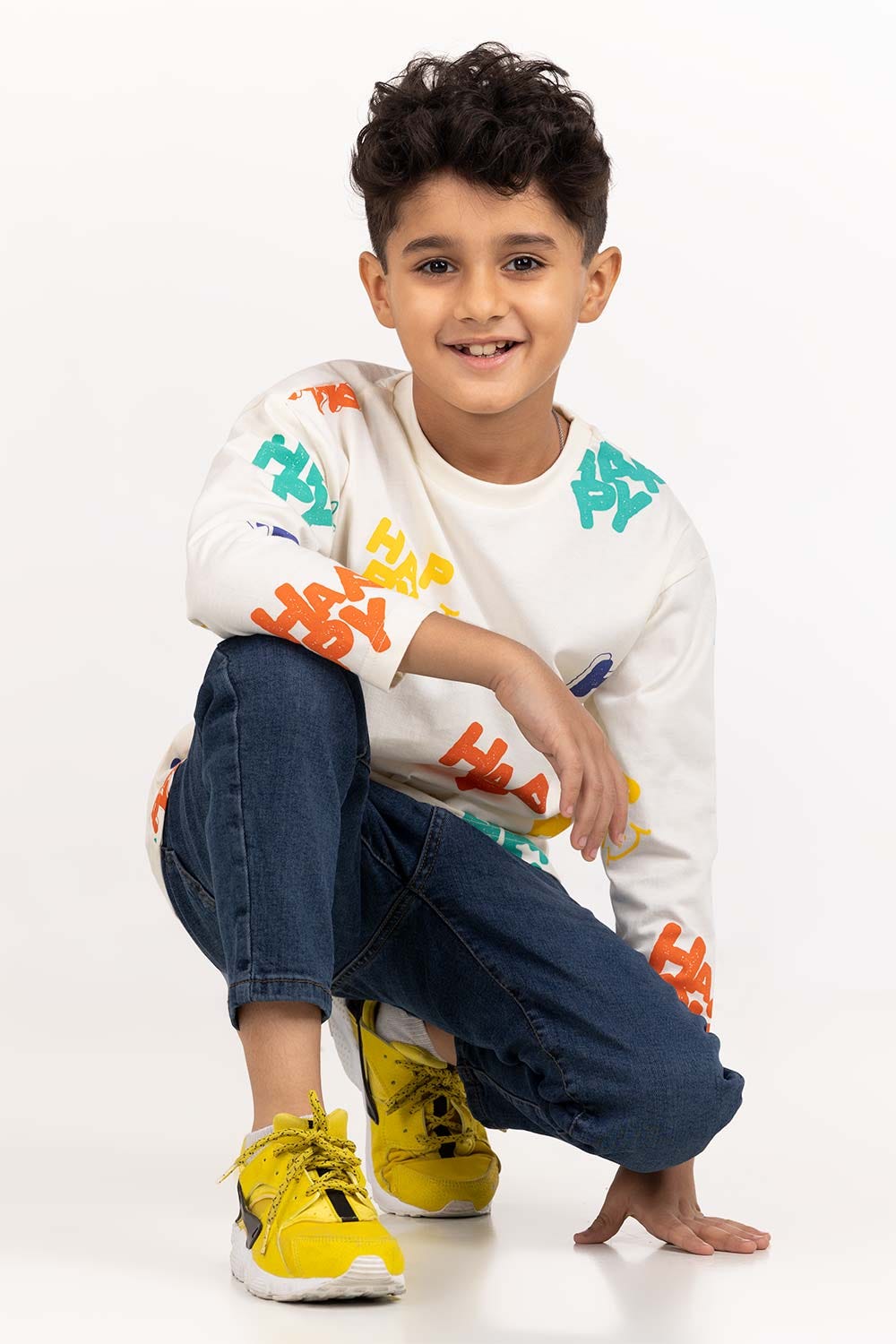 Toddler Boy Van Ice Knit T-Shirt 224-513-011