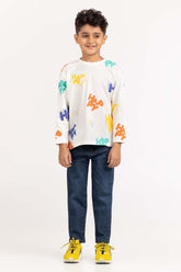 Toddler Boy Van Ice Knit T-Shirt 224-513-011