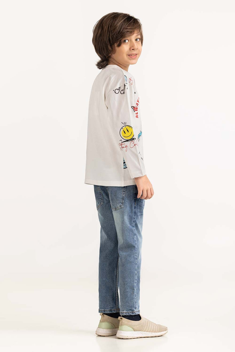 Toddler Boy Coco Milk T-Shirt 224-513-012