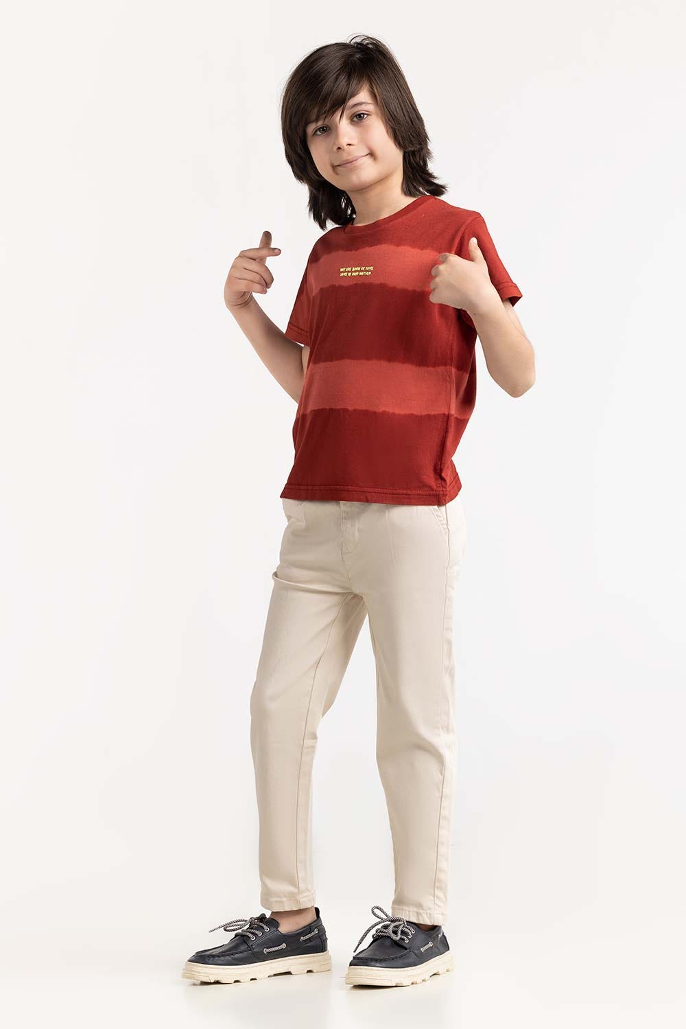 Toddler Boy Red T-Shirt 231-513-017