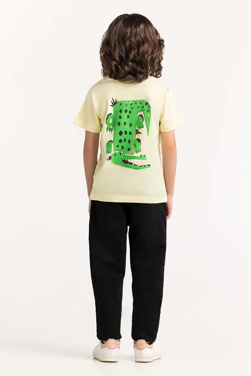 Toddler Boy Yellow T-Shirt 231-513-009