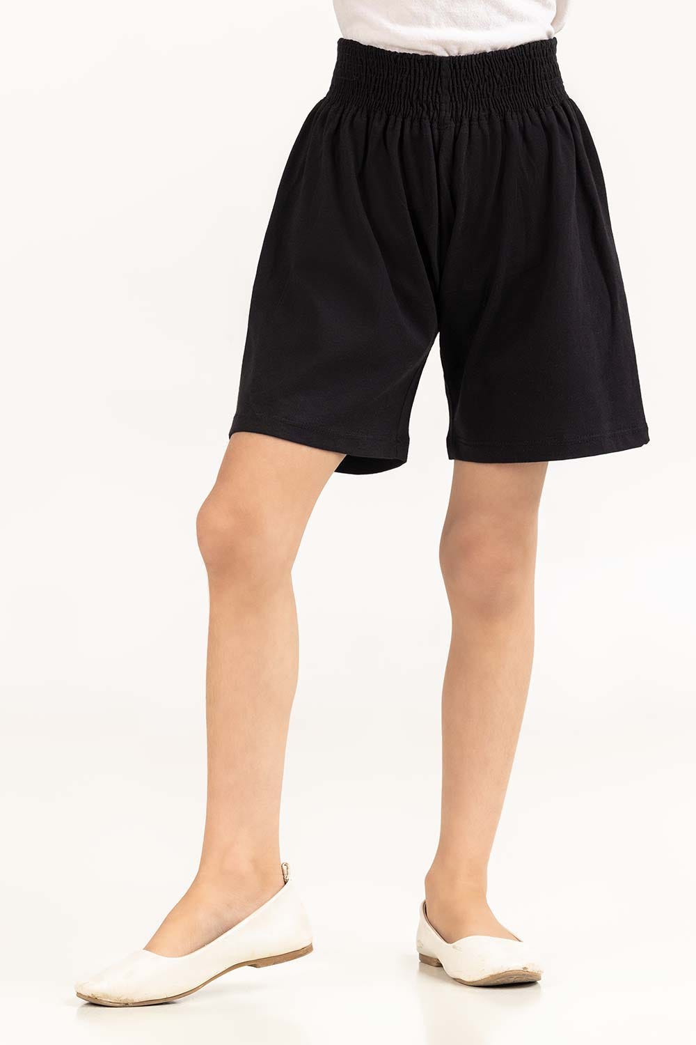 Toddler Girl Black Short 231-619-002
