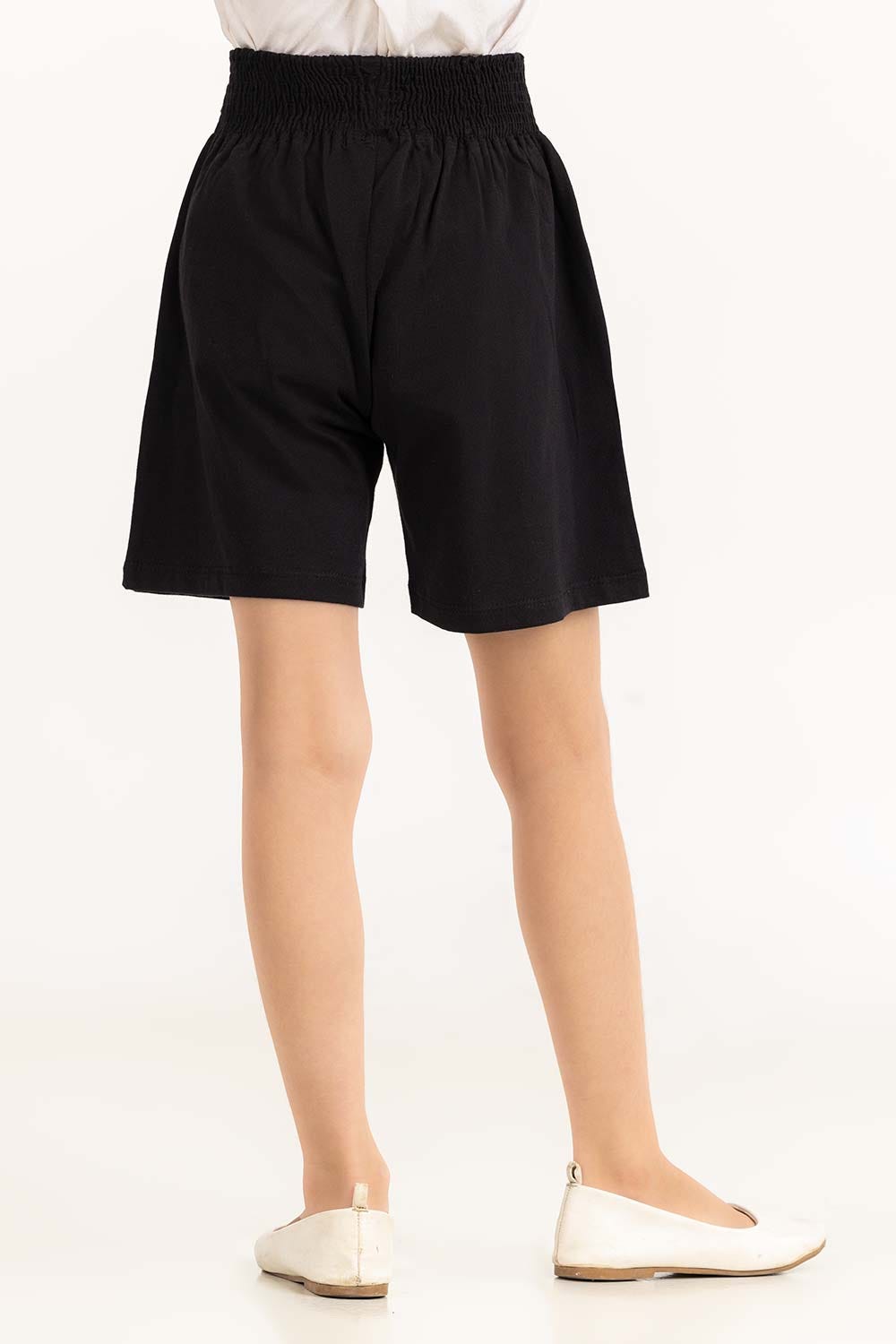 Toddler Girl Black Short 231-619-002