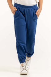 Toddler Girl Blue Trouser 231-620-015