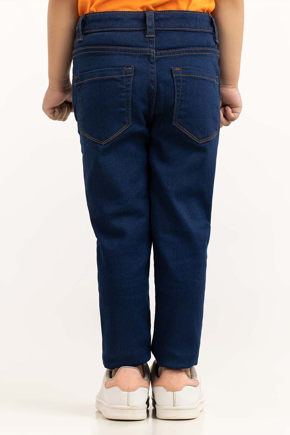 Toddler Girl Dark Blue Jeans 231-621-001