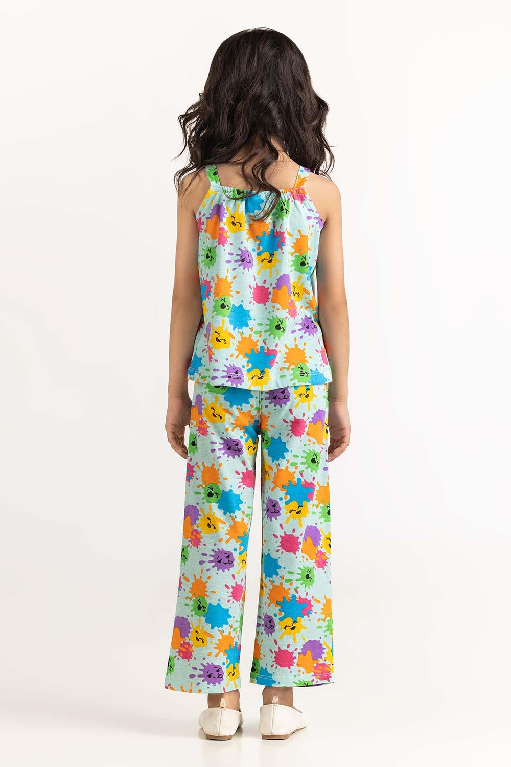 Toddler Girl Green Co-Ord Top 231-616-014 T