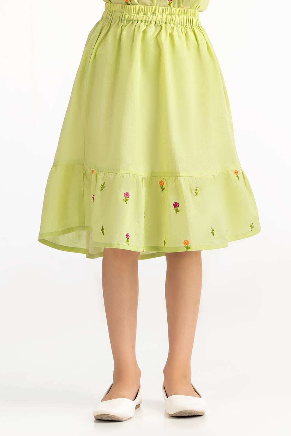 Toddler Girl Green Skirt 231-616-202 B