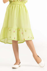 Toddler Girl Green Skirt 231-616-202 B