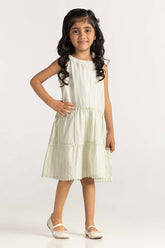 Toddler Girl Ivory Dress TG-BLS-SS24-012