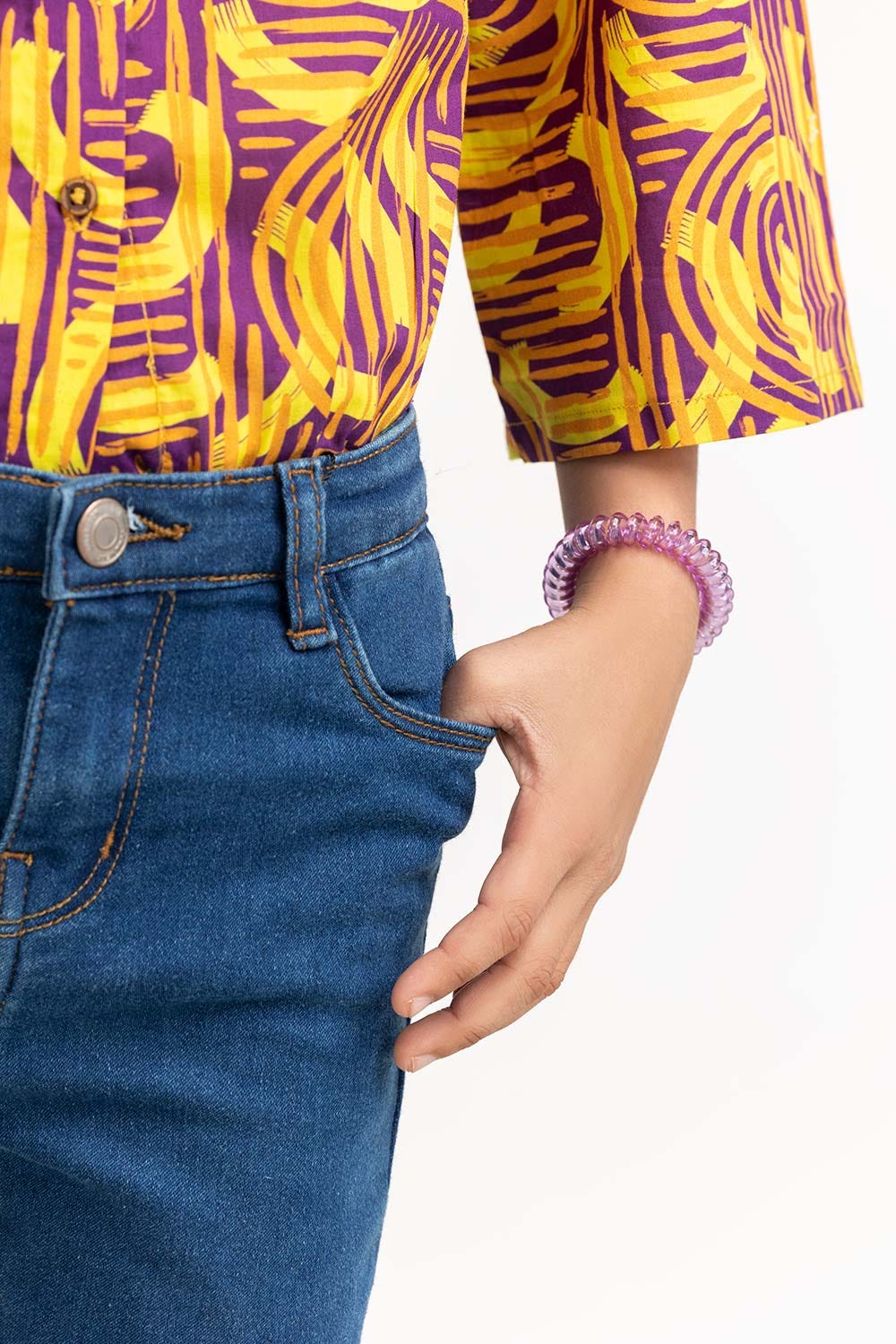 Toddler Girl Medium Blue Jeans 231-621-002