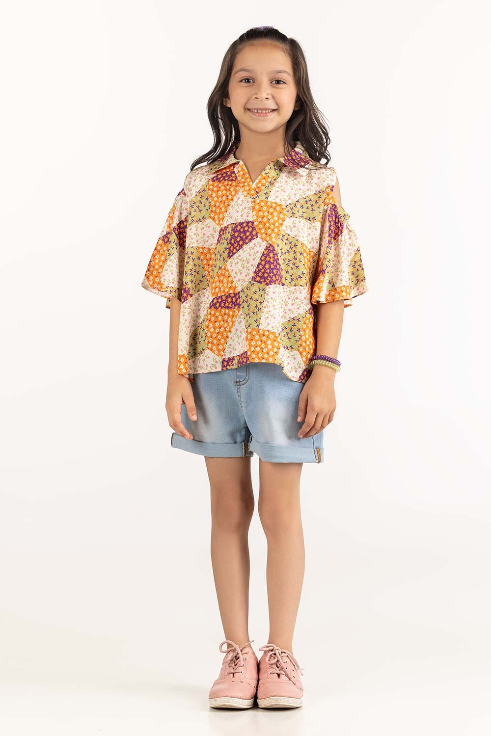 Toddler Girl Multi Blouse 231-617-014