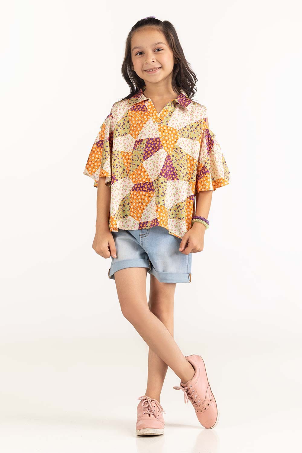 Toddler Girl Multi Blouse 231-617-014