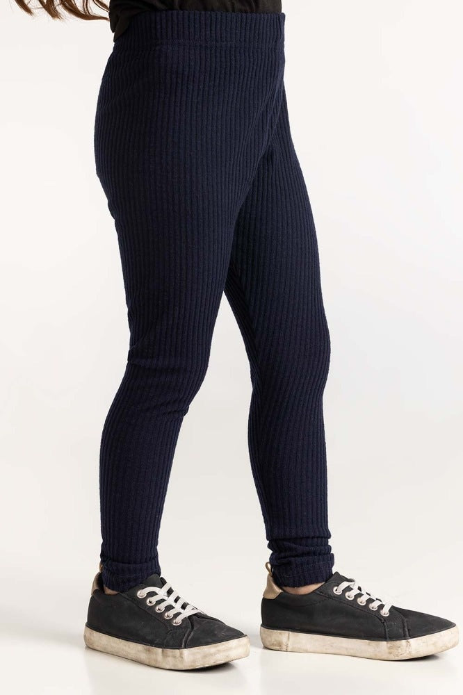 Toddler Girl Navy Blue Trouser 224-420-007