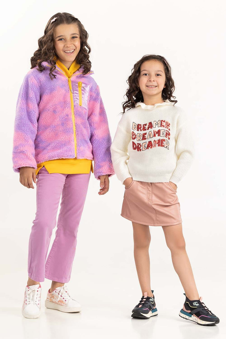 Toddler Girl Pink-Purple Jacket 224-410-008