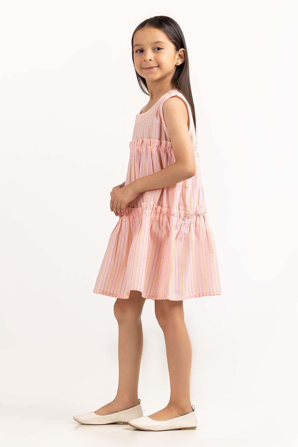 Toddler Girl Pink Blouse 231-614-211