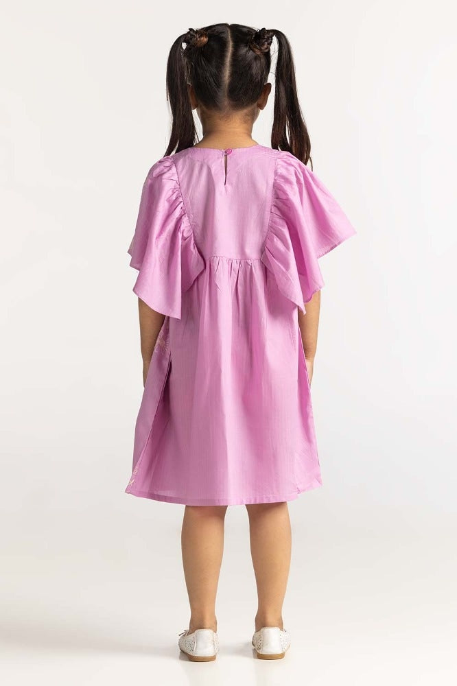 Toddler Girl Pink Blouse 231-617-028