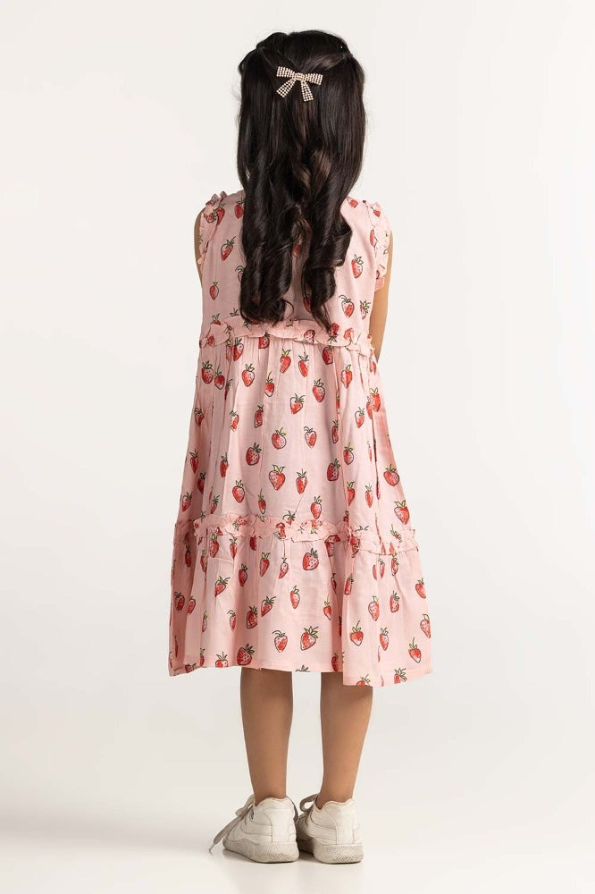 Toddler Girl Pink Dress TG-BLS-SS24-011