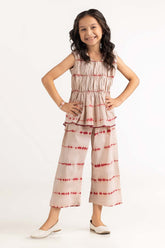 Toddler Girl Tie Dye Blouse TGWS-2210030 A