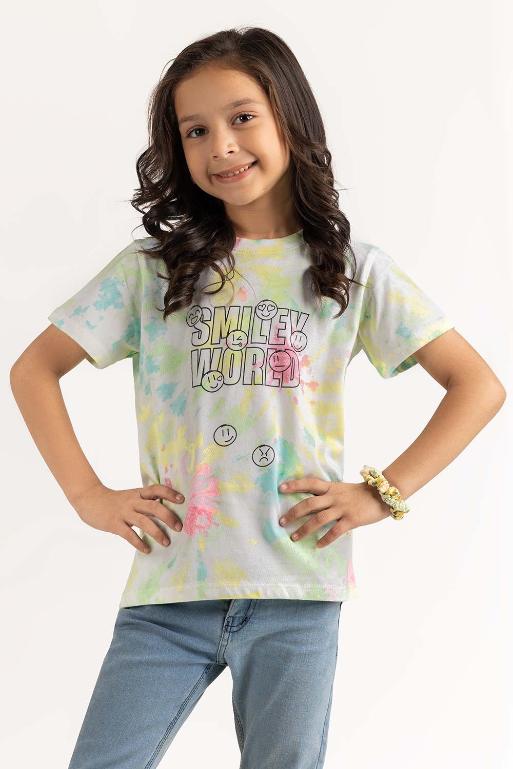 Toddler Girl Tie Dye T-Shirt 231-613-032