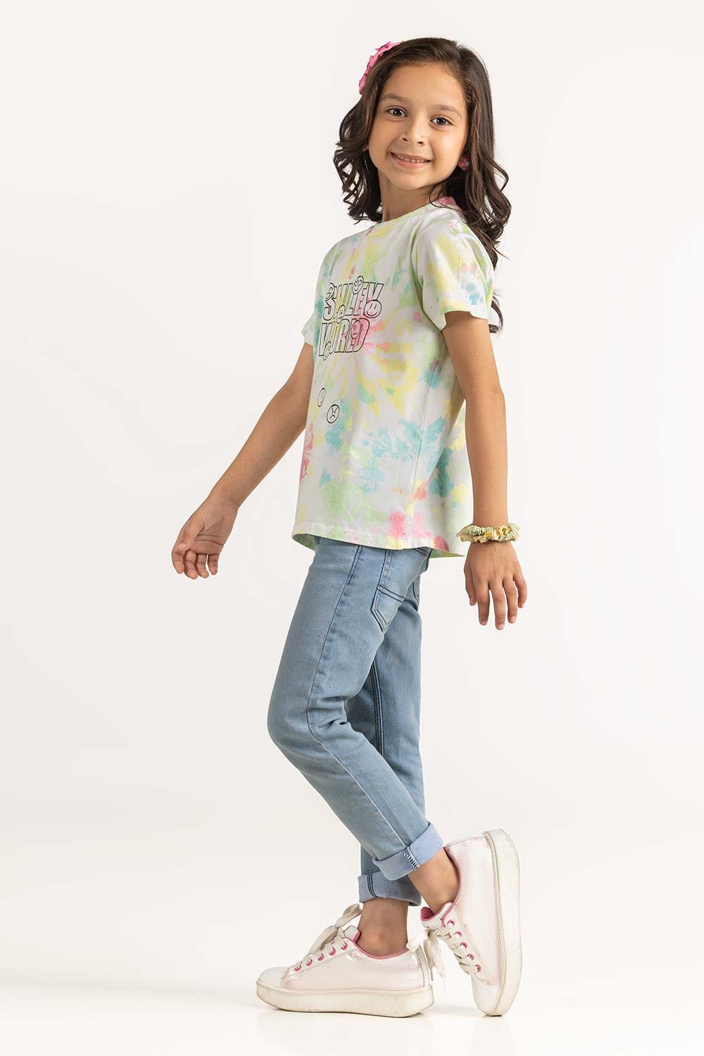 Toddler Girl Tie Dye T-Shirt 231-613-032