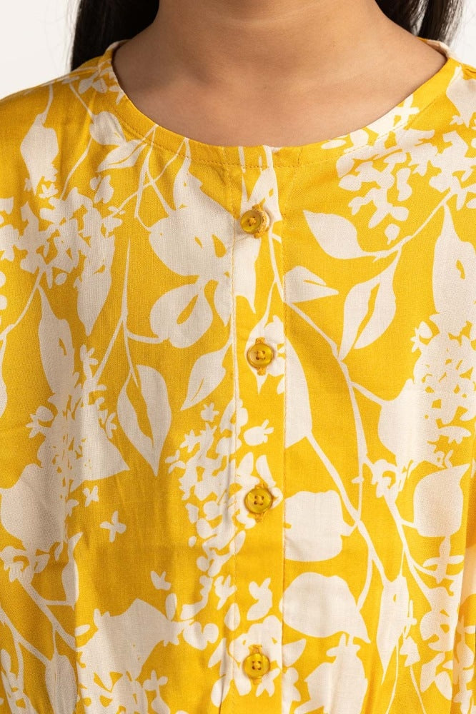 Toddler Girl Yellow Blouse TG-BLS-SS24-313