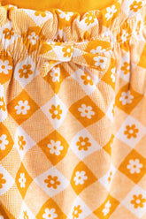 Toddler Girl Yellow Co-Ord Bottom 231-616-020 B