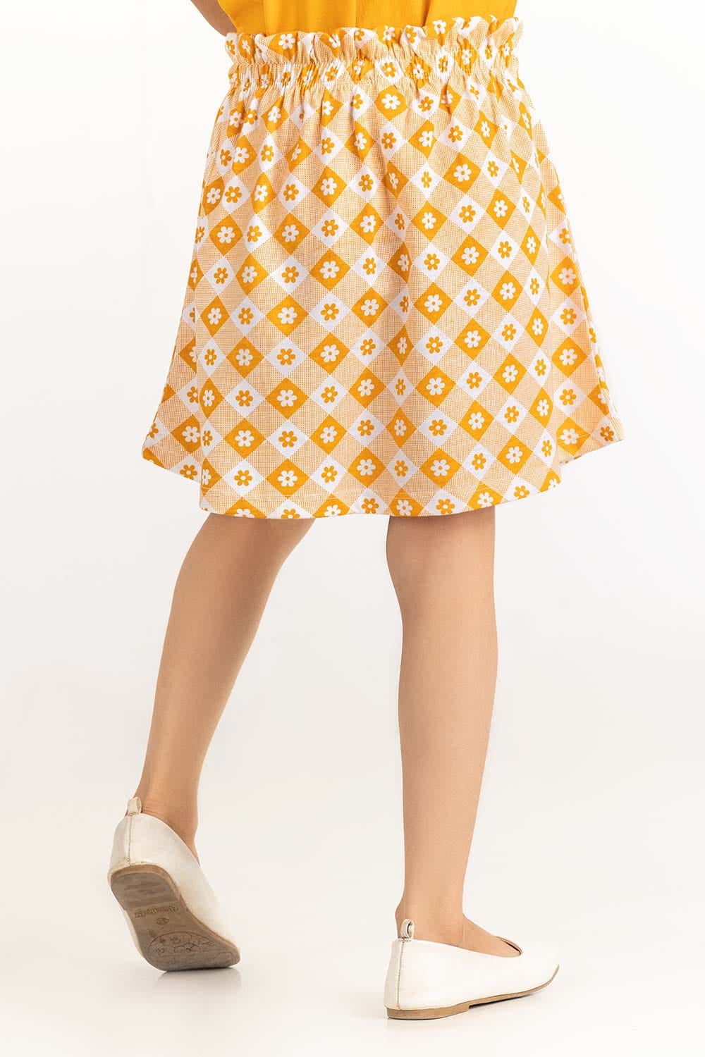 Toddler Girl Yellow Co-Ord Bottom 231-616-020 B