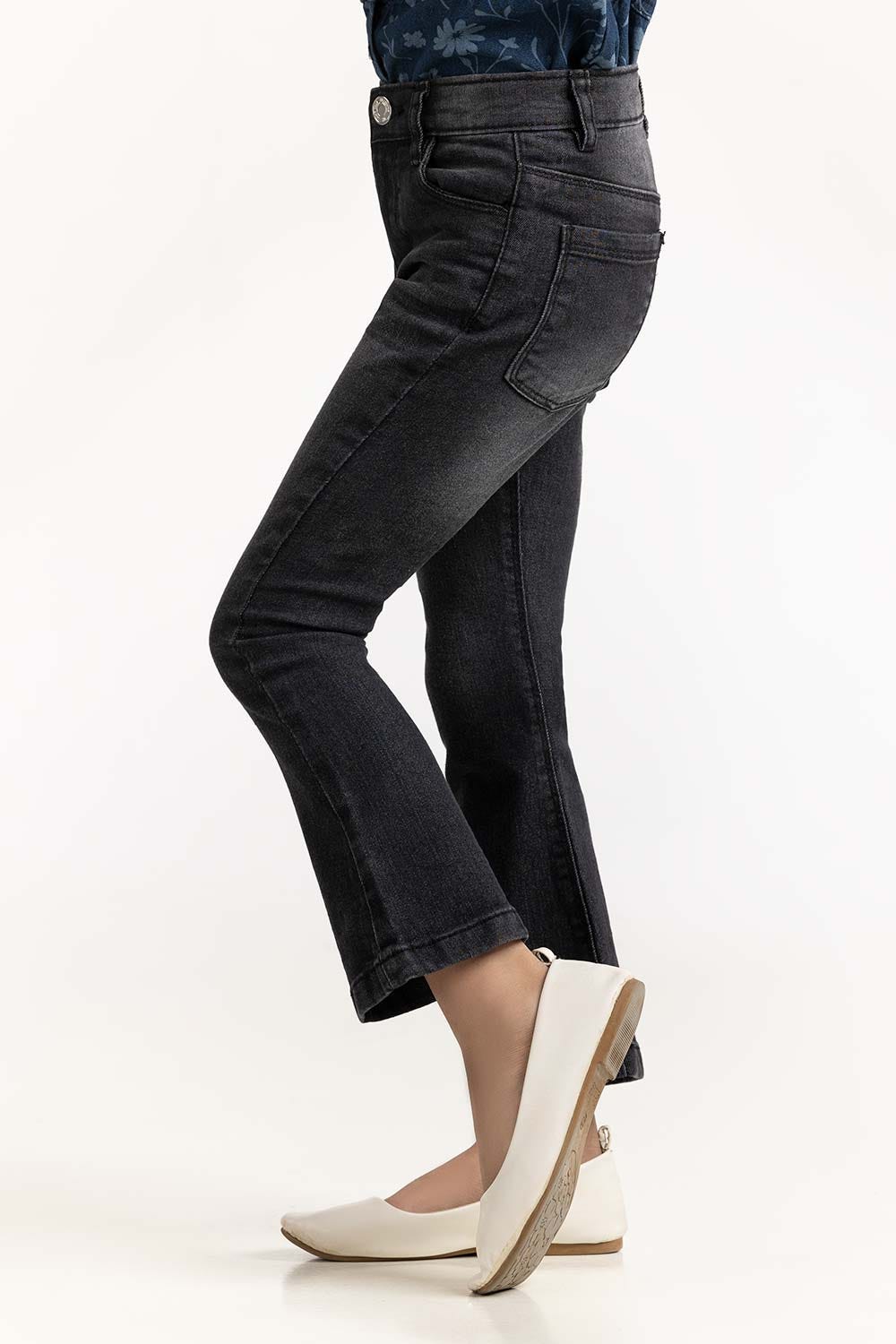 Toddler Girl Charcoal Jeans 224-621-007