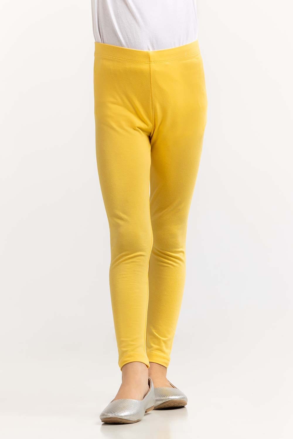 Toddler Girl Yellow Trouser 231-620-003