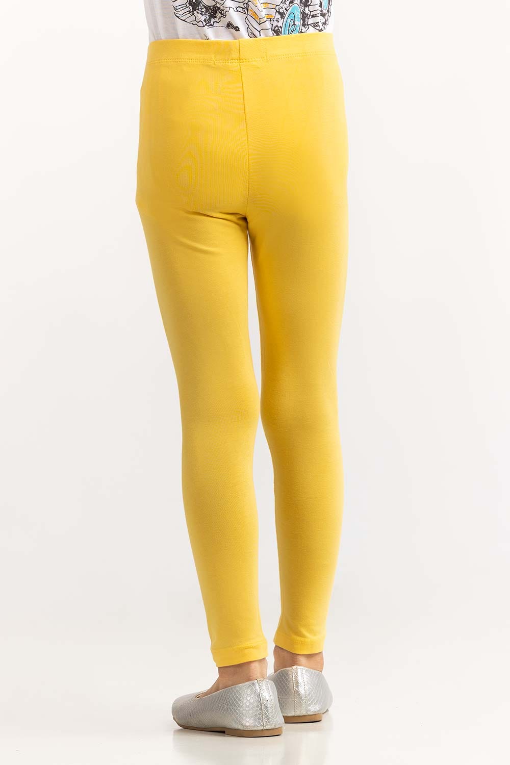 Toddler Girl Yellow Trouser 231-620-003
