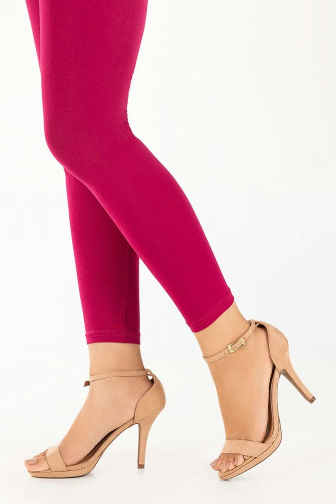 Hot Pink Jersey Tights